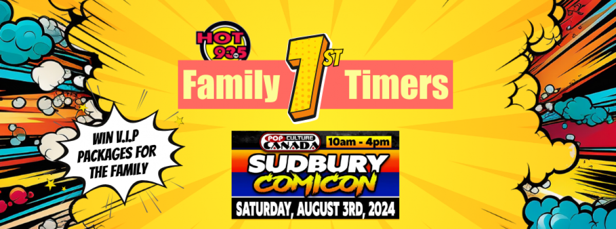 HOT Family 1st Timer - COMICON