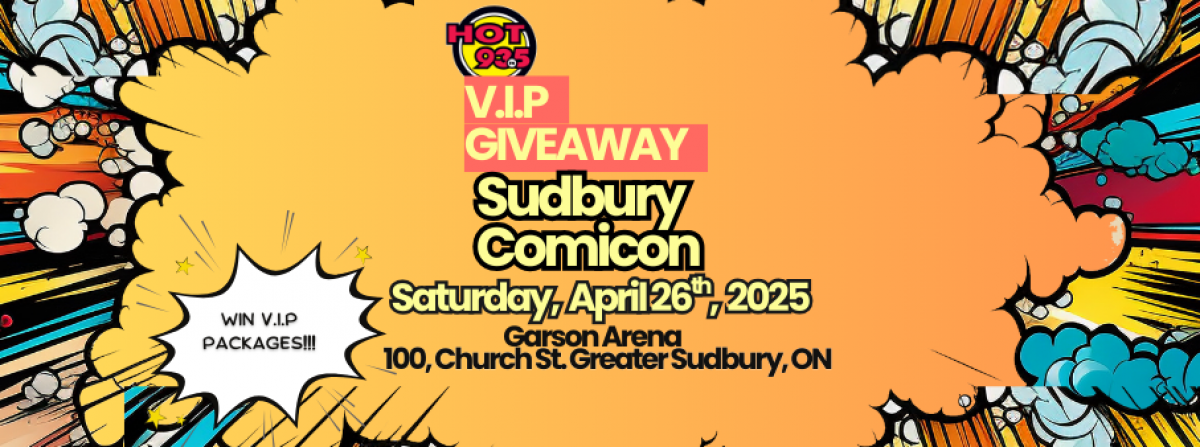 HOT V.I.P Giveaway - Comicon